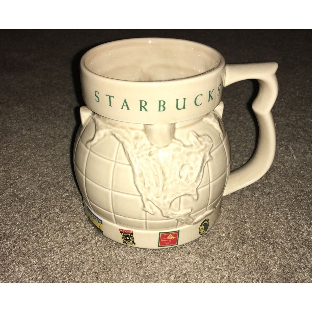 Starbucks ceramic world coffee‎ mug, non-slip bottom